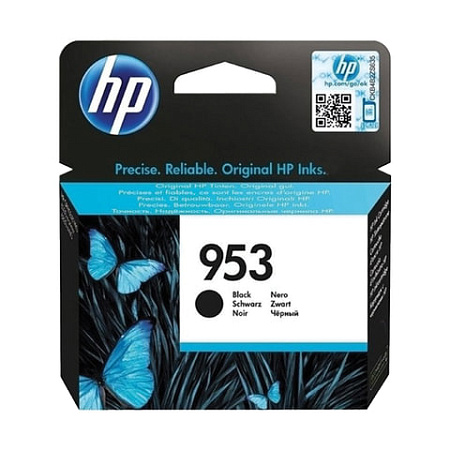 Картридж струйный HP (L0S58AE) Officejet Pro 8710/8210, №953, черный, ресурс 1000 стр., оригинальный