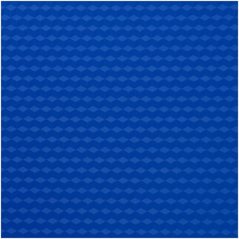 Папка на 2 кольцах СТАММ "Кристалл" А4, 25мм, 700мкм, пластик, синяя 