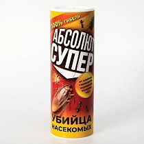 Средство от насекомых 500 г, АБСОЛЮТ ДУСТ СУПЕР, пластиковая банка, АДС500 