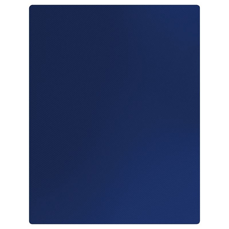 Папка с 40 вкладышами на гребне СТАММ "Диагональ" А4, 21мм, 700мкм, пластик, сапфир 