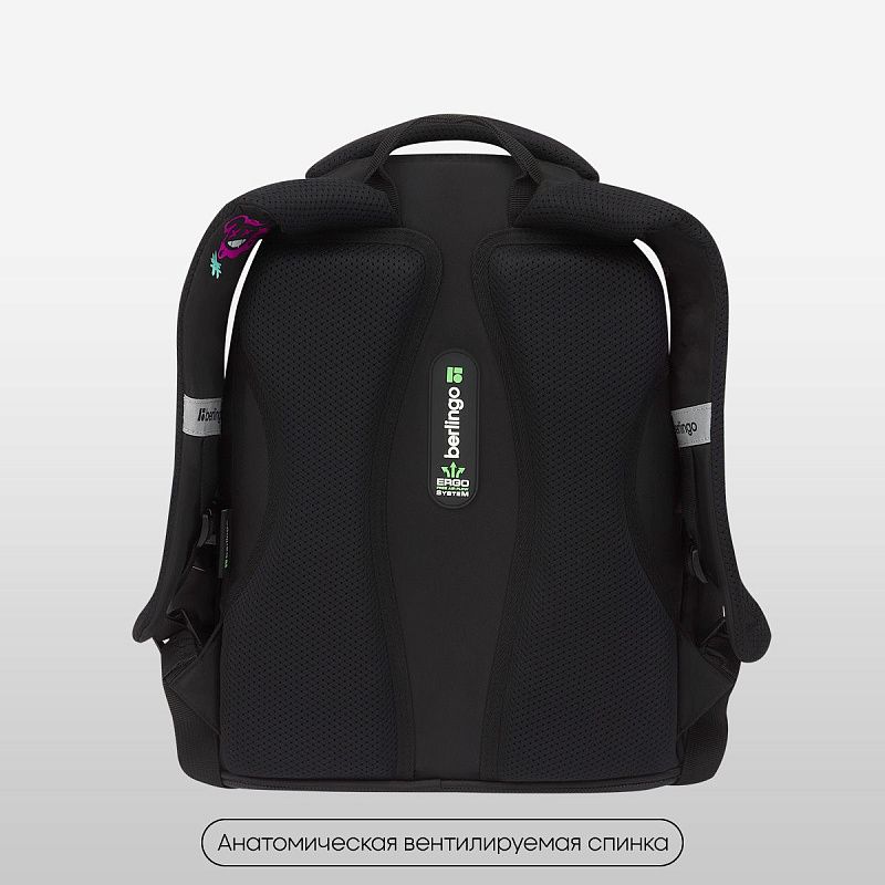 Рюкзак Berlingo Modern "Push your limits" 38*30*18см, 3 отделения, 2 кармана, эргономичная спинка 