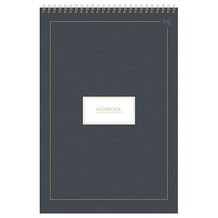 Блокнот А4 80л. на гребне BG "Minimal", твердая подложка