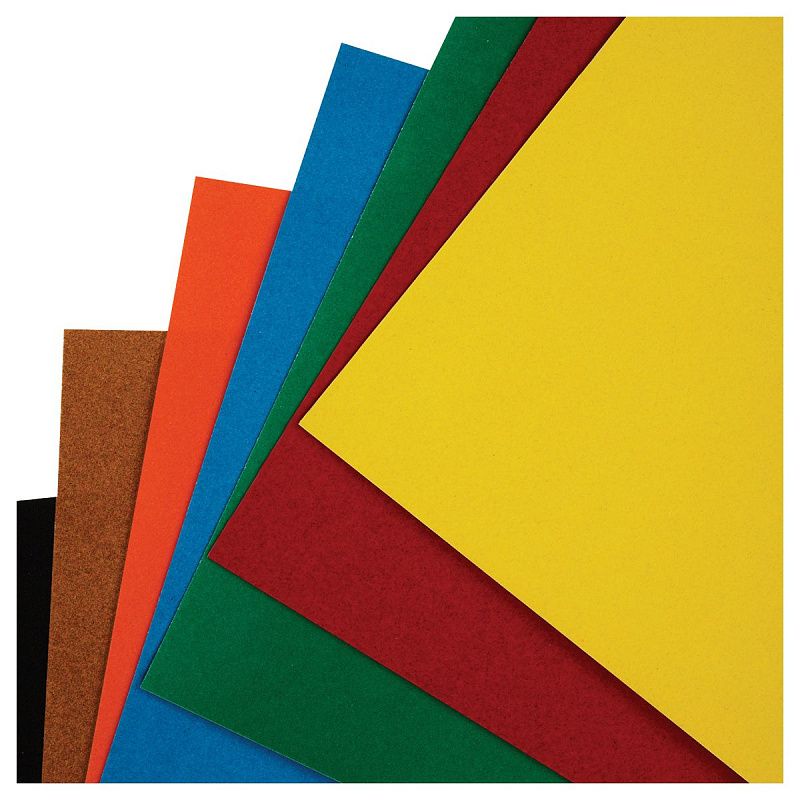 Картон бархатный А4, Мульти-Пульти, 7л., 7цв., в папке с европодвесом, "Приключения Енота"