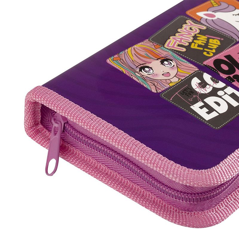 Пенал 1 отделение, 190*110 ArtSpace "Cool", ламинированный картон 