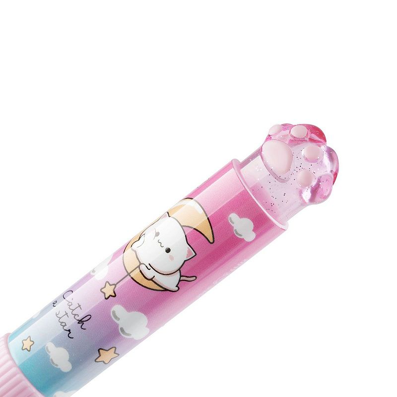 Ластик MESHU "Meow", 115*18*18мм, термопластичная резина, пластиковый футляр, пакет, европодвес 