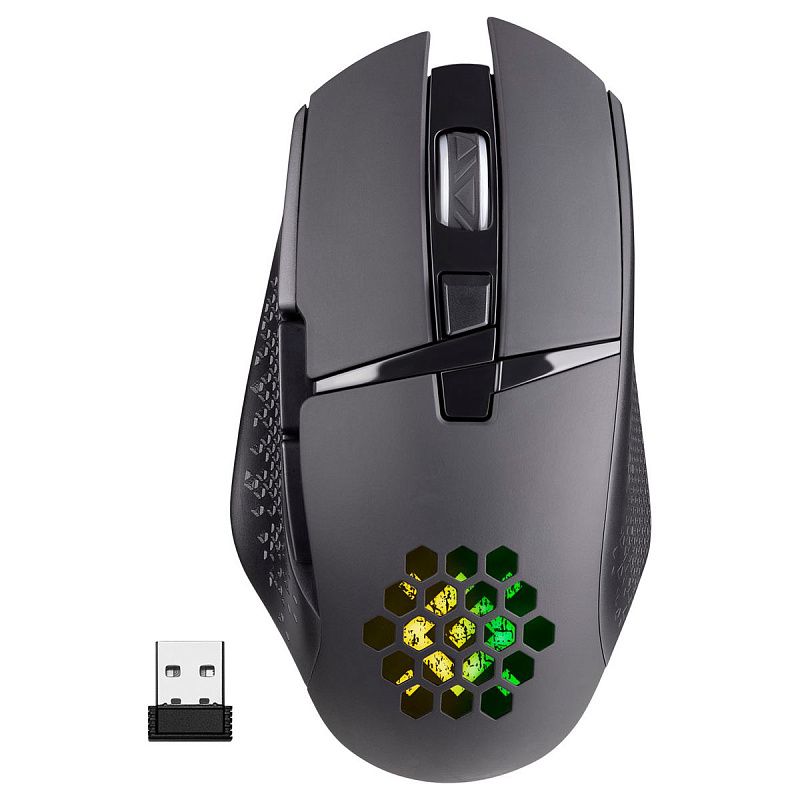 Мышь беспроводная Defender Glory GM-514, черный, 6btn+Roll