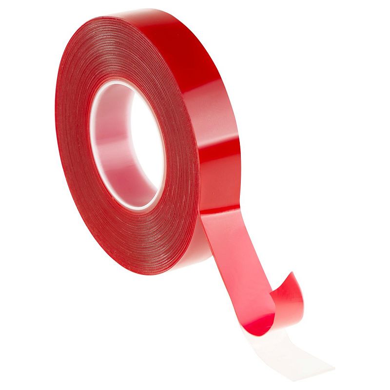 Набор клей-лент двусторонних многоразовых OfficeSpace, 3шт. (6мм*1мм*5м, 10мм*1мм*5м, 15мм*1мм*5м)