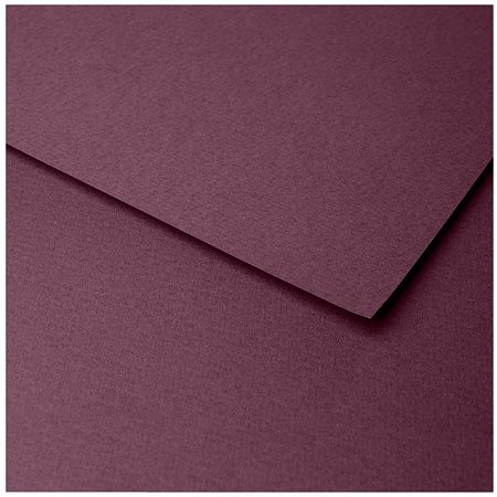 Бумага для пастели, 25л., 500*650мм Clairefontaine "Ingres", 130г/м2, верже, хлопок, темно-фиолетовый