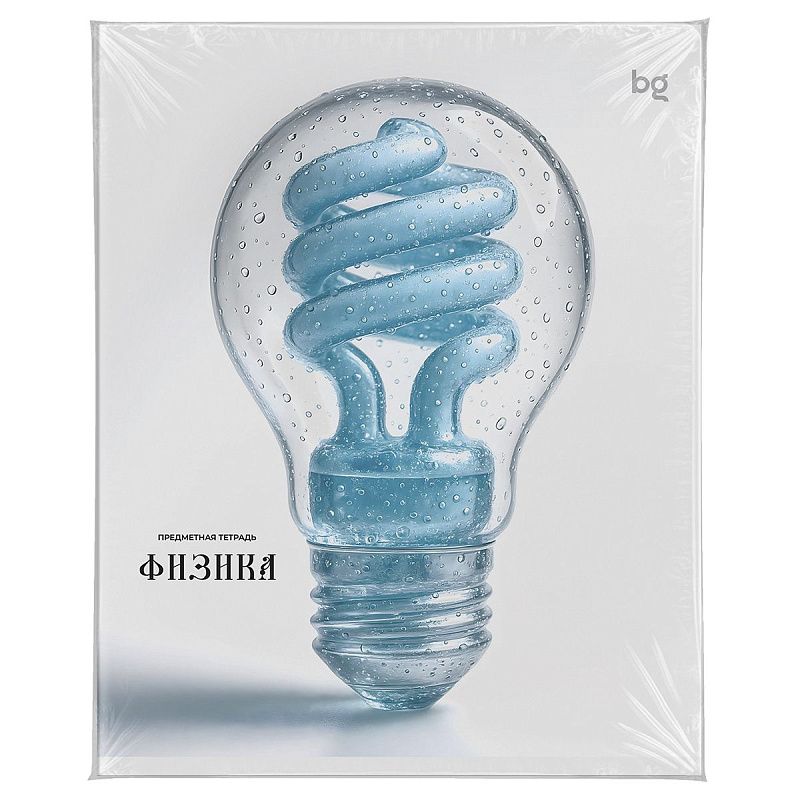 Тетрадь предметная 48л. BG "Юный гений" - Физика, эконом