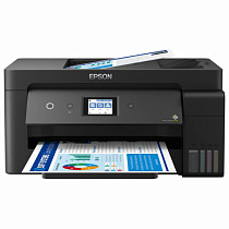 картинка МФУ струйное EPSON L14150 "4 в 1" А3, 17 стр./мин, 4800х1200, ДУПЛЕКС, АПД, сетевая карта, Wi-Fi, СНПЧ, C11CH96404 от магазина