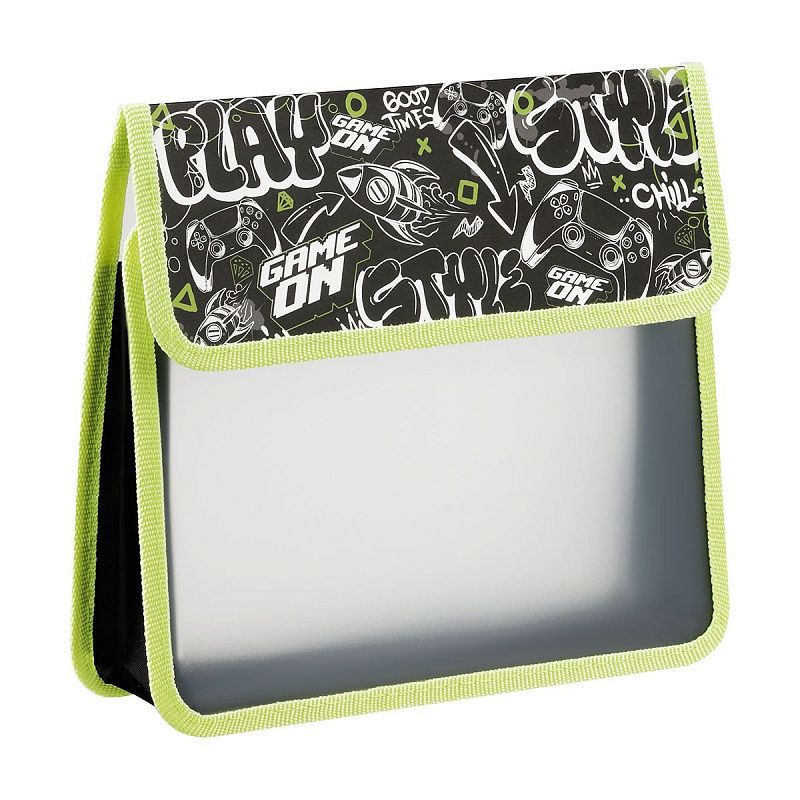 Папка для тетрадей 2 отделения, ArtSpace "Play", А5, пластик, на липучке