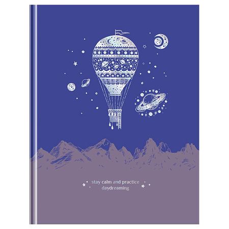 Бизнес-блокнот А5, 80л., BG "Немного волшебства", soft-touch ламинация, тиснение голографической фольгой