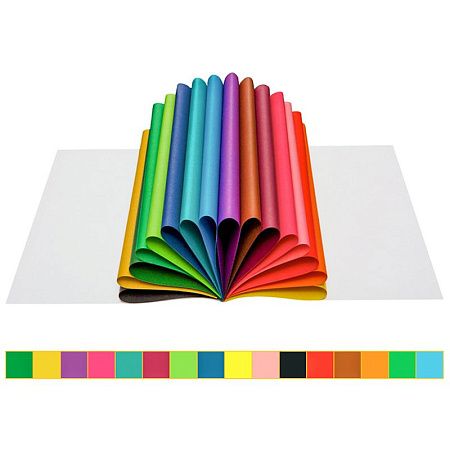 Цветная бумага газетная, А4, ArtSpace, двустор., 16л., 16цв., "Дракон"