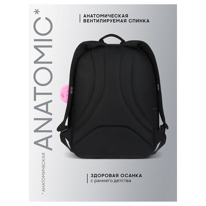 Рюкзак Berlingo UltraComfort "Sweet meow" 38*28,5*16см, 2 отделения, 2 кармана, эргономичная спинка 