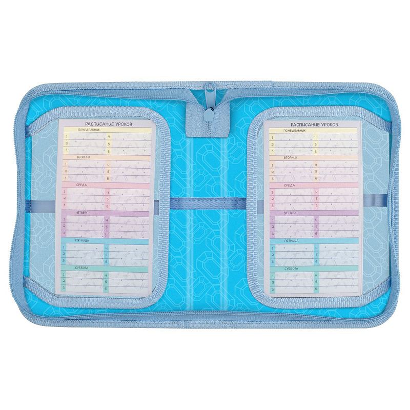 Пенал 1 отделение, 210*130 Мульти-Пульти "Волшебник Изумрудного Города", две откидные секции, ткань 