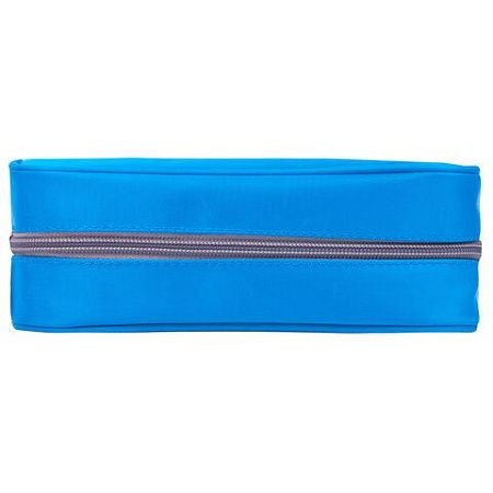 Пенал-косметичка BRAUBERG, мягкий, "KING SIZE BLUE", 20х8х9 см, 229018 