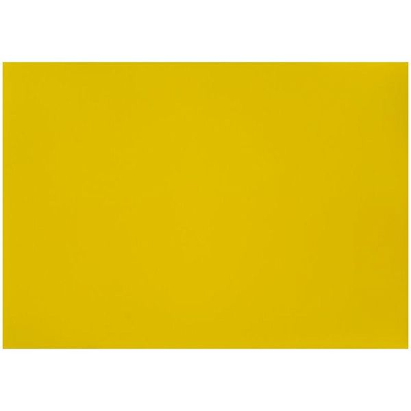 Картон плакатный 48*68см, Мульти-Пульти, 10л., мелованный в пакете, желтый, 380г/м2