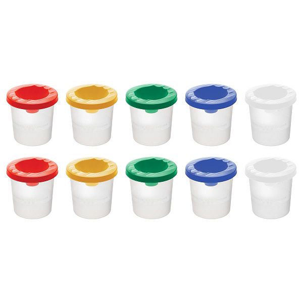 Стакан-непроливайка Гамма, ассорти (10шт.)