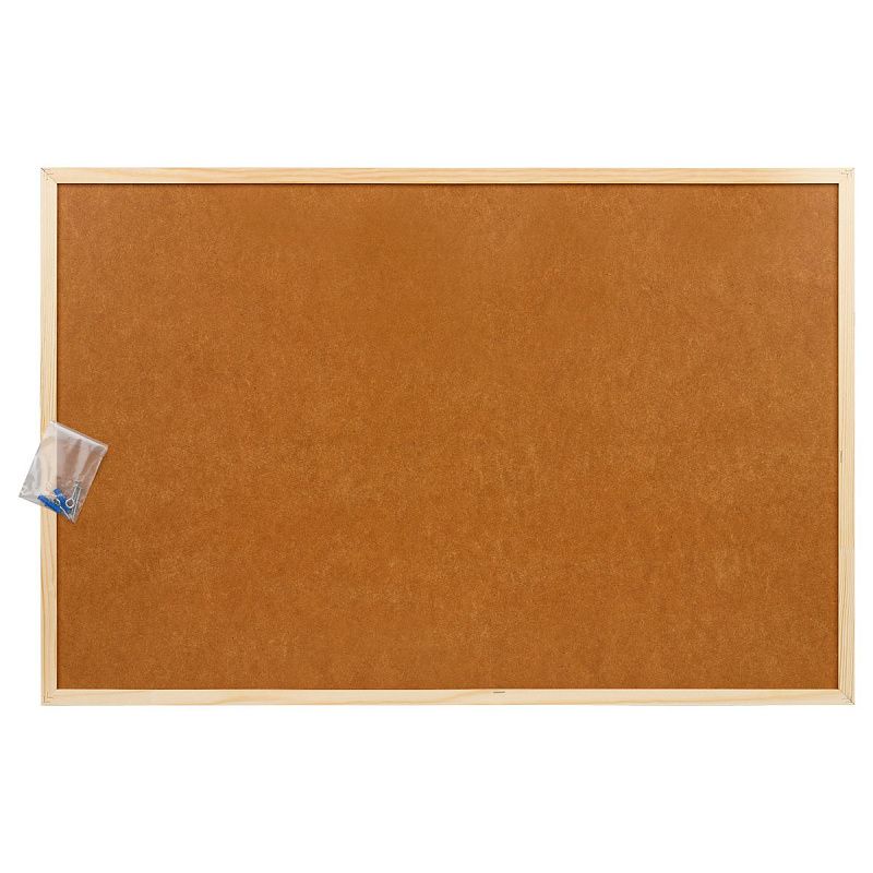 Доска магнитно-маркерная OfficeSpace, 60*90см, деревянная рамка