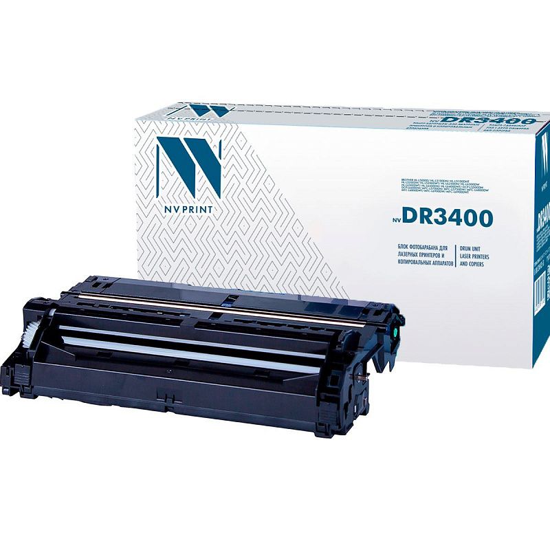 Барабан совм. NV Print DR-3400 черный для Brother HL-L5000D/L5100DN/L5100DNT (30000стр.) (ПОД ЗАКАЗ)