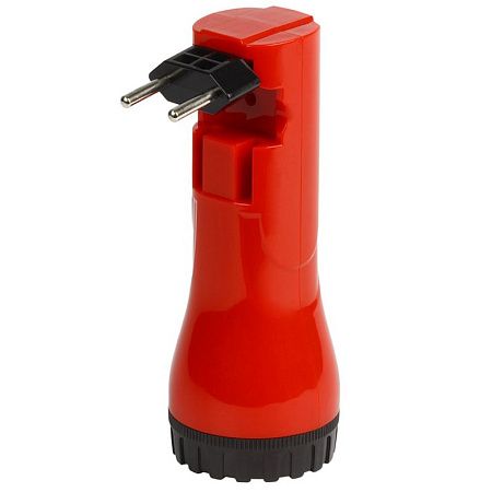 Фонарь Smartbuy SBF-93-R, аккумуляторный, светодиодный, 4 LED, прямая зарядка от сети, красный