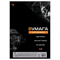 Бумага для черчения BG (бумага Гознак), А4, 40л., без рамки, 200г/м2 в КОРОБЕ