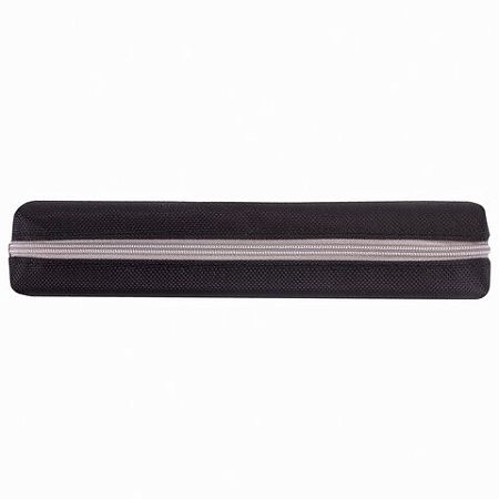 Пенал BRAUBERG, 1 отделение, полиэстер, "Sport", черный, 19х4х6 см, 270267 