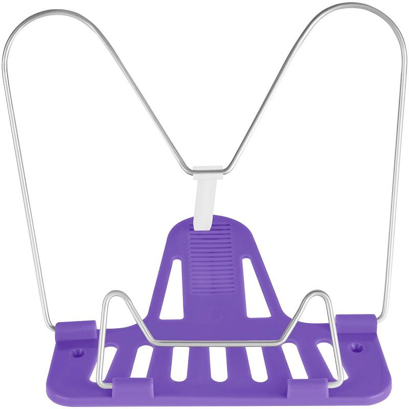 Подставка для книг СТАММ "Премиум", фиолетовая 