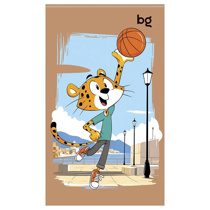 Блокнот А7 48л. на склейке BG "В движении"