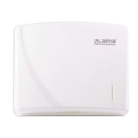 Диспенсер для полотенец LAIMA PROFESSIONAL ORIGINAL (Система H2), Z-сложения, белый, ABS-пластик, 605759 