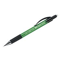 Карандаш механический Faber-Castell "Grip Matic 1375" 0,5мм, с ластиком, автоподача грифеля, зеленый Карандаш механический Faber-Castell "Grip Matic 1375" 0,5мм, с ластиком, автоподача грифеля, зеленый