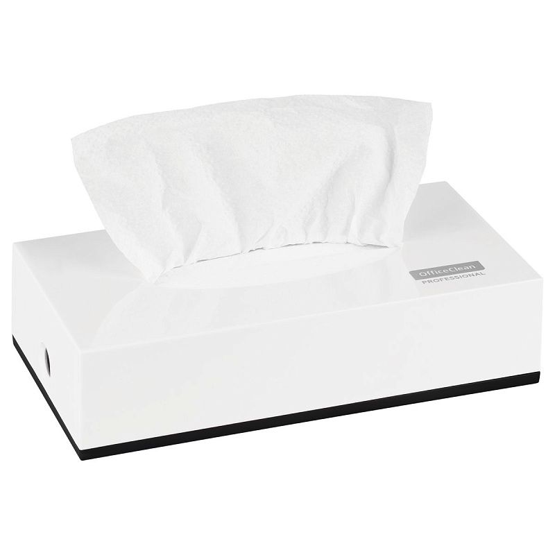 Диспенсер для лист. полотенец и салфеток настольный OfficeClean Professional(F1), ABS-пластик, белый 