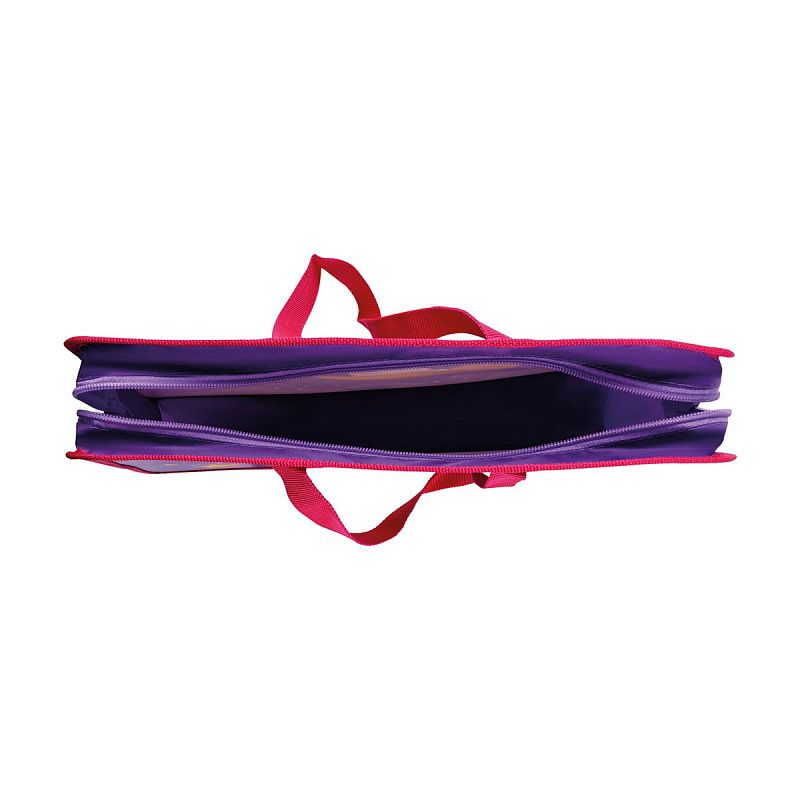 Папка с ручками А4 ArtSpace "Rabbit", пластик, на молнии, 70мм 