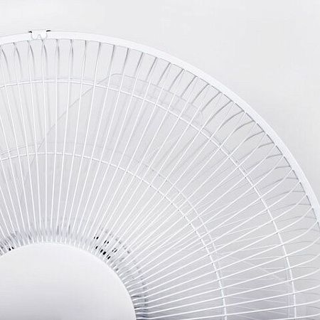 Вентилятор напольный SONNEN FS40-A999, 50Вт, LED дисплей, 3 скоростных режима, белый, 455735