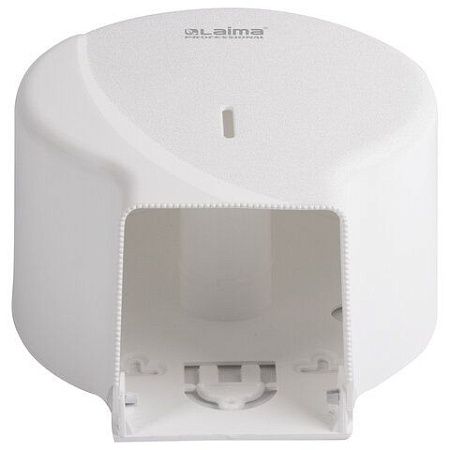 Диспенсер для туалетной бумаги LAIMA PROFESSIONAL ORIGINAL (Система T2), малый, белый, ABS, 605766 