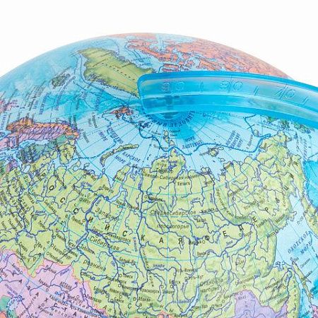 Глобус интерактивный + очки VR, политический, GLOBEN, 25 см с подсветкой, INT12500304 