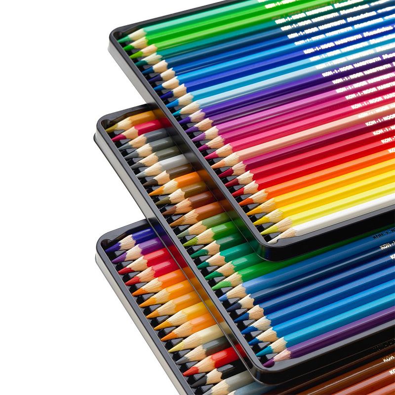 Карандаши акварельные Koh-I-Noor "Mondeluz Old Man", 72цв., заточен., кисть+точилка, картон, европодвес