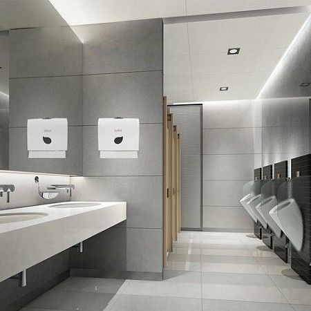 Диспенсер для полотенец LAIMA PROFESSIONAL ECO (Система H2), Z-сложения, белый, ABS-пластик, 606547 