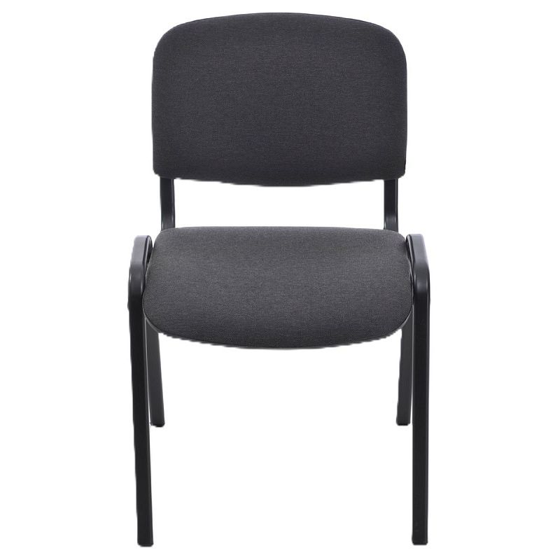 Стул Фабрикант "Изо" ТК-1, BL, каркас черный, обивка ткань черная