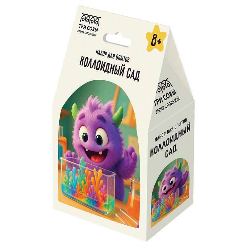 Набор для проведения опытов ТРИ СОВЫ "Коллоидный сад"
