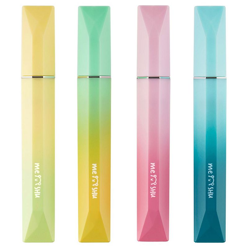 Текстовыделитель MESHU "Diamond", ассорти, пастельные цвета, 1-4мм, шоу-бокс 