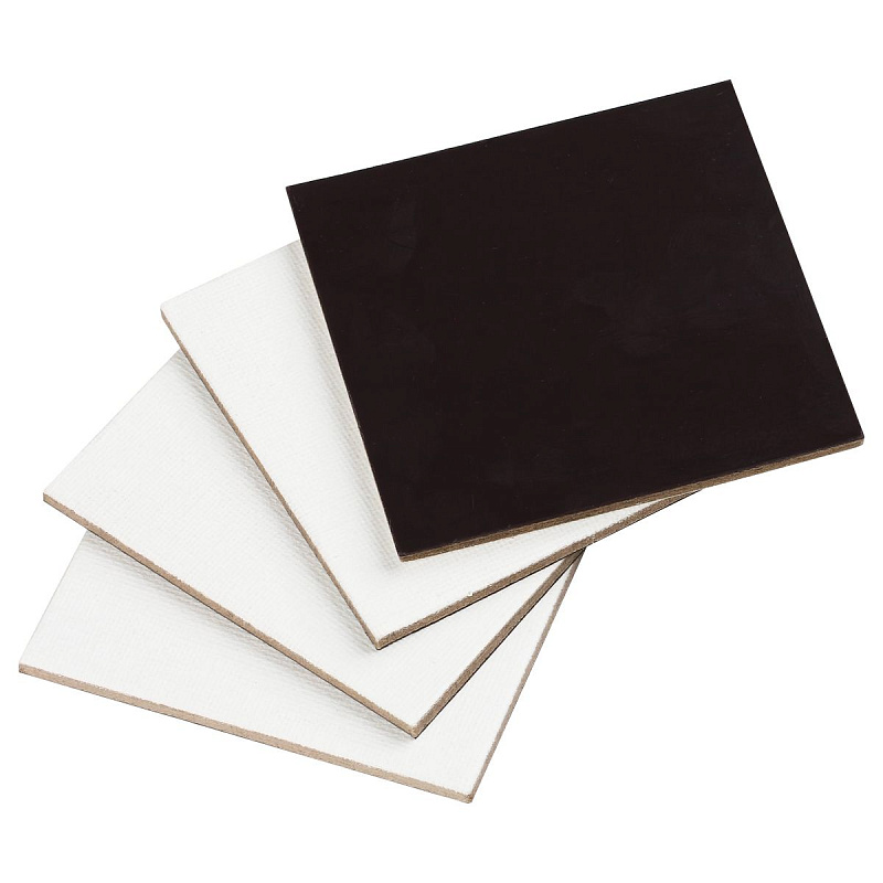 Набор холстов на магните Гамма "Студия", квадратный, 4шт., 7,5*7,5см, 100% хлопок, 280г/м2, мелкое зерно