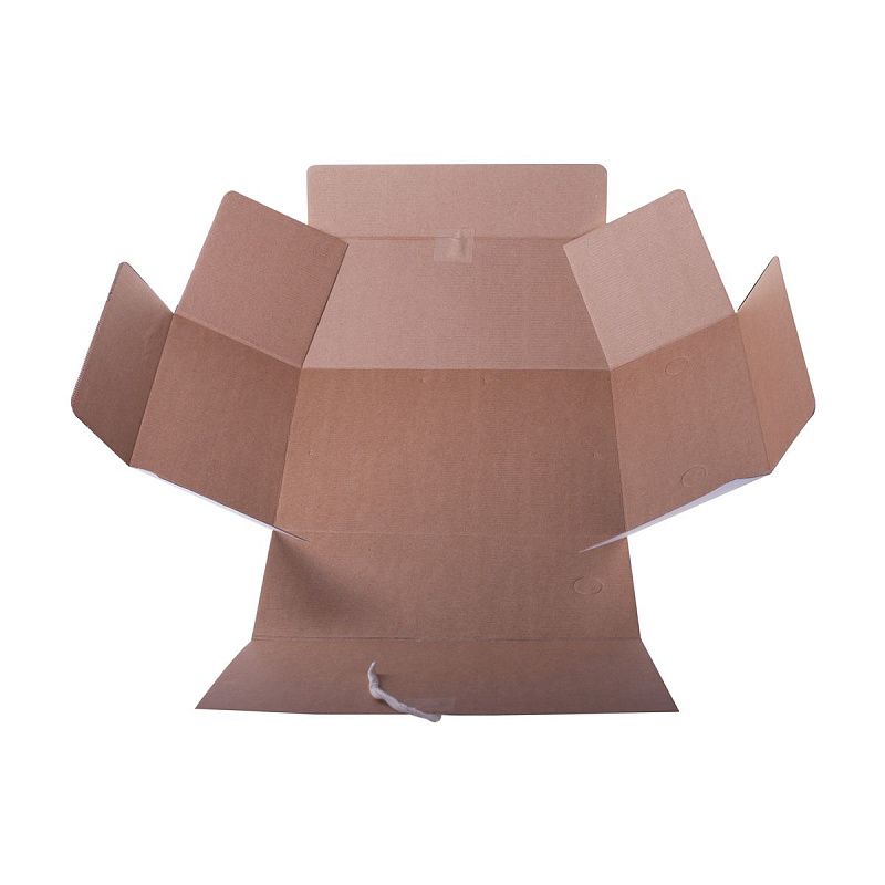 Папка архивная с завязками OfficeSpace, микрогофрокартон, 150мм, белый, до 1400л. 