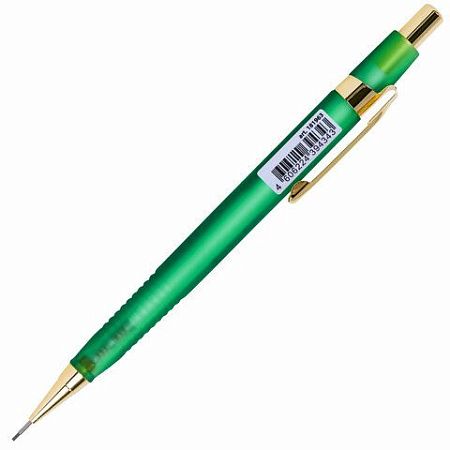 Карандаш механический 0,5 мм, HB, BRAUBERG EXTRA GOLD, ластик, корпус SOFT TOUCH, ассорти, 181963 