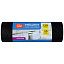 Мешки для мусора  120л OfficeClean ПНД, 70*110см, 15мкм, 10шт., прочные, черные, в рулоне