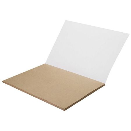 Скетчбук - блокнот 50л., А3 Clairefontaine "Kraft", на склейке, верже, крафт, 120г/м2