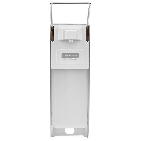 Диспенсер для жидкого мыла OfficeClean Professional, локтевой, белый, наливной, 1л 