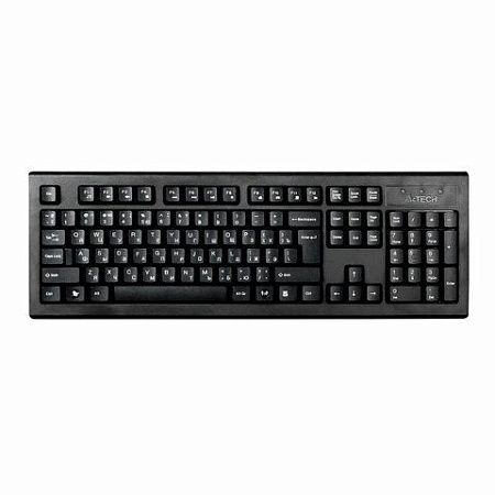 Набор беспроводной A4TECH 7100N, USB, 104 кл., 2 кн.+1 кн.-колесо, черная, 613833