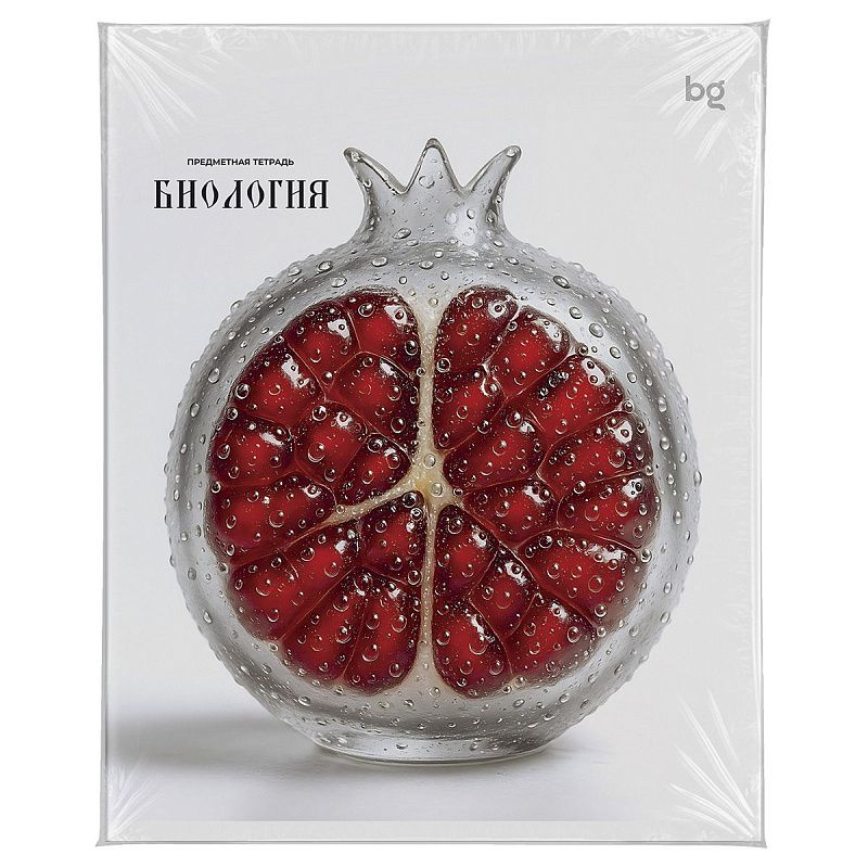 Тетрадь предметная 48л. BG "Юный гений" - Биология, эконом