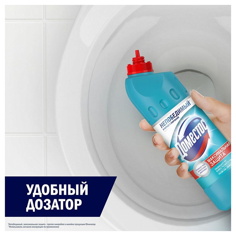 Чистящее средство универсальное Domestos "Свежесть Атлантики", гель, 500мл 